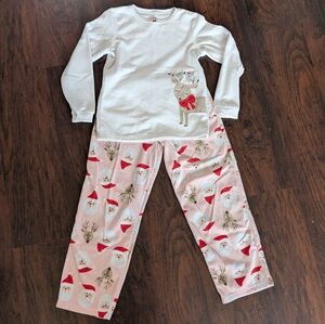 Carters Girls Winter PJ Set- Size 12